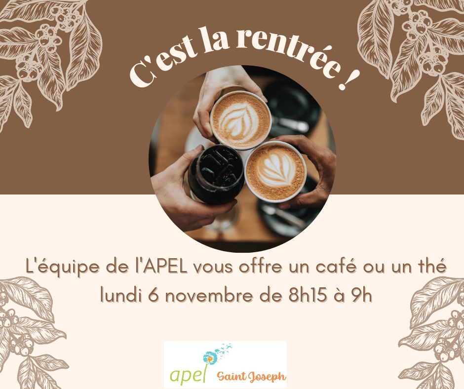 Café de la rentrée